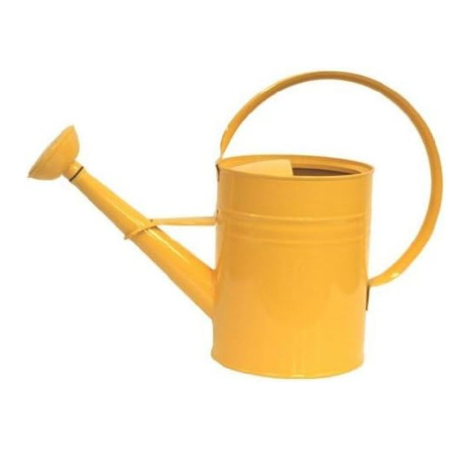 Houston International 8582E SAFF 1Gallon Steel Watering Can, Saffron