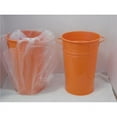 thumbnail image 1 of Houston International Trading 8300E TA 7 in. dia. x 12 in. Enameled Galvanized Vase, Tangerine, 1 of 1