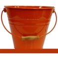 thumbnail image 1 of Houston International Trading  Enameled Galvanized Fun Pail Tangerine, 1 of 1