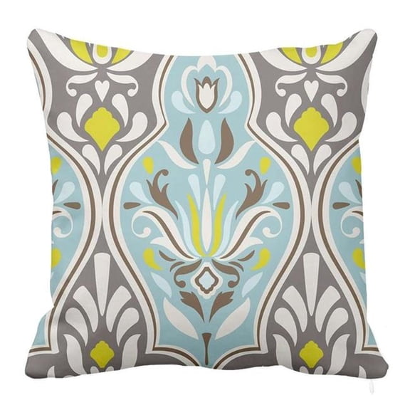 Houston International Trading RH-1243-C Houston International Trading RH-1243-C 18 X 18 inch. Square Indoor & Outdoor Throw Pillow Cover, Double sided.