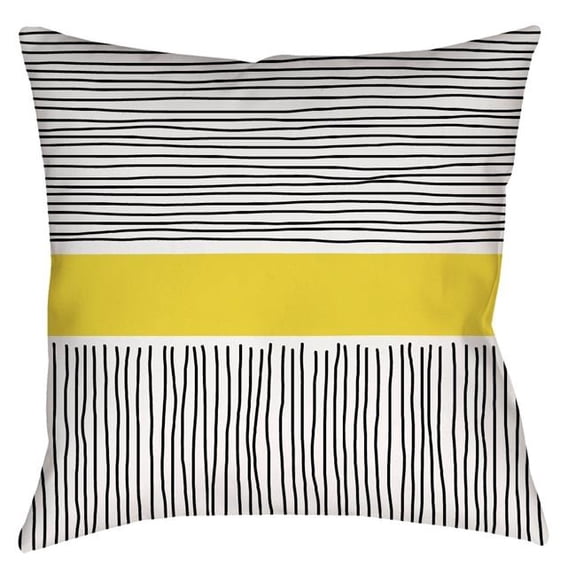 Houston International Trading RH-2253 Houston International Trading RH-253 18 X 18 inch. Square Indoor & Outdoor Throw Pillow with insert, Double sided