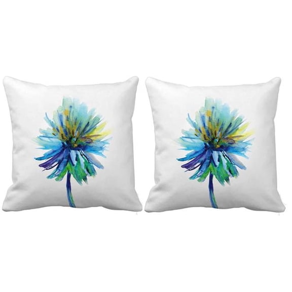 Houston International Trading RH-410 S/2 Houston International Trading RH-410 S/2 Square Indoor & Outdoor Throw Pillow with insert, Double sided. Set of Two.