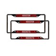 thumbnail image 1 of Houston Basketball Rocket's Chrome (2) EZ View License Plate Frame Set, 1 of 6