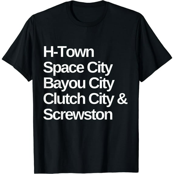 Houston Nicknames Texas T-Shirt
