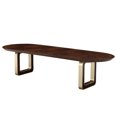 thumbnail image 1 of Houston Oval Dining Table - Walnut, 1 of 8