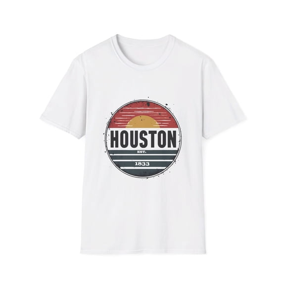 Houston Retro Vintage Established 1833 T-Shirt