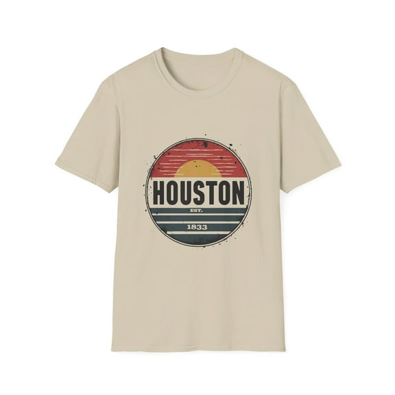Houston Retro Vintage Established 1833 T-Shirt