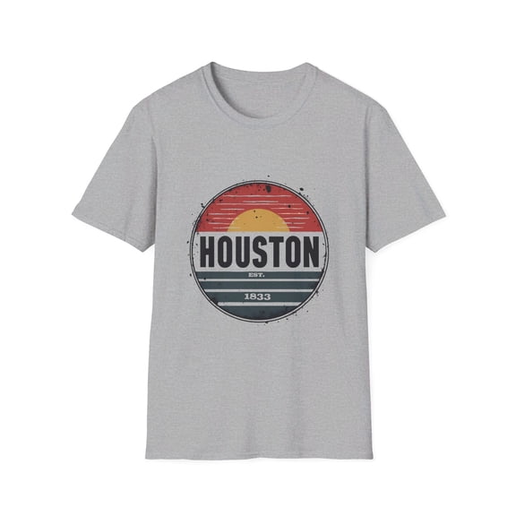 Houston Retro Vintage Established 1833 T-Shirt