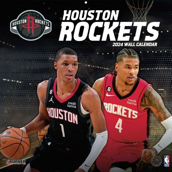 Houston Rockets 2024 12'' x 12'' Team Wall Calendar