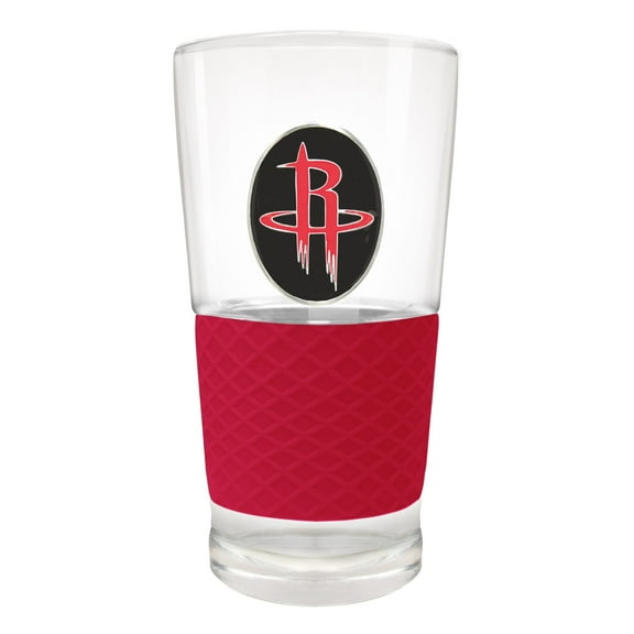 Houston Rockets 22oz. Pilsner Glass with Silicone Grip