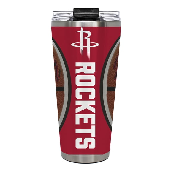 Houston Rockets 32oz. Big Slim Game Ball Travel Tumbler