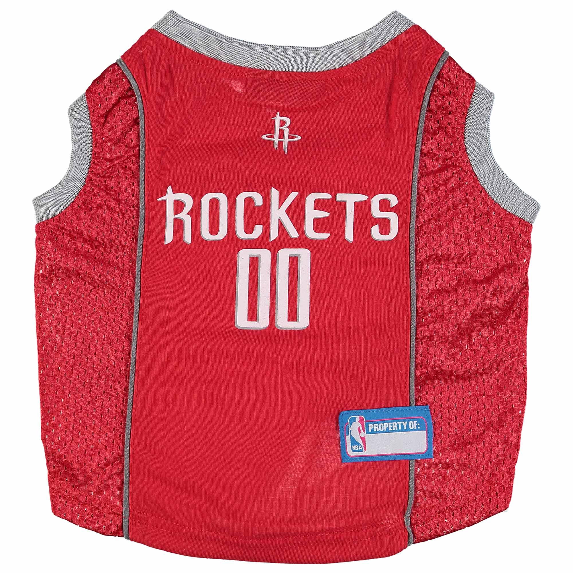 Houston Rockets Dog Jersey XS