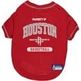 thumbnail image 1 of Houston Rockets Dog T-Shirt, 1 of 4
