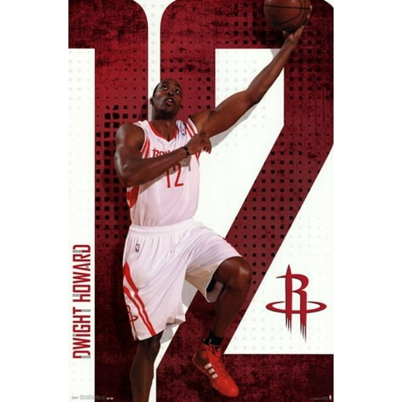 Houston Rockets - Dwight Howard 2013 Poster Print (24 x 36)