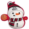 thumbnail image 1 of Houston Rockets Holiday Snowman Plushlete Pillow, 1 of 1