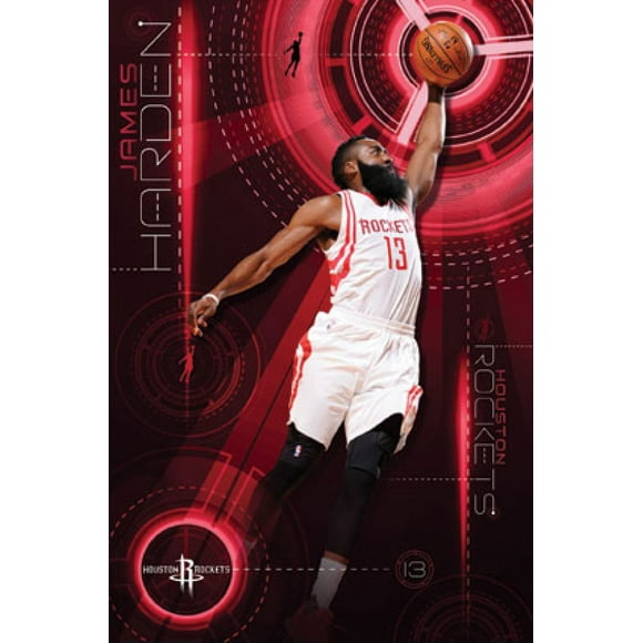 Houston Rockets - James Harden 15 Poster Print (22 x 34)