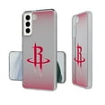 thumbnail image 1 of Houston Rockets Linen Logo Galaxy Clear Case, 1 of 1