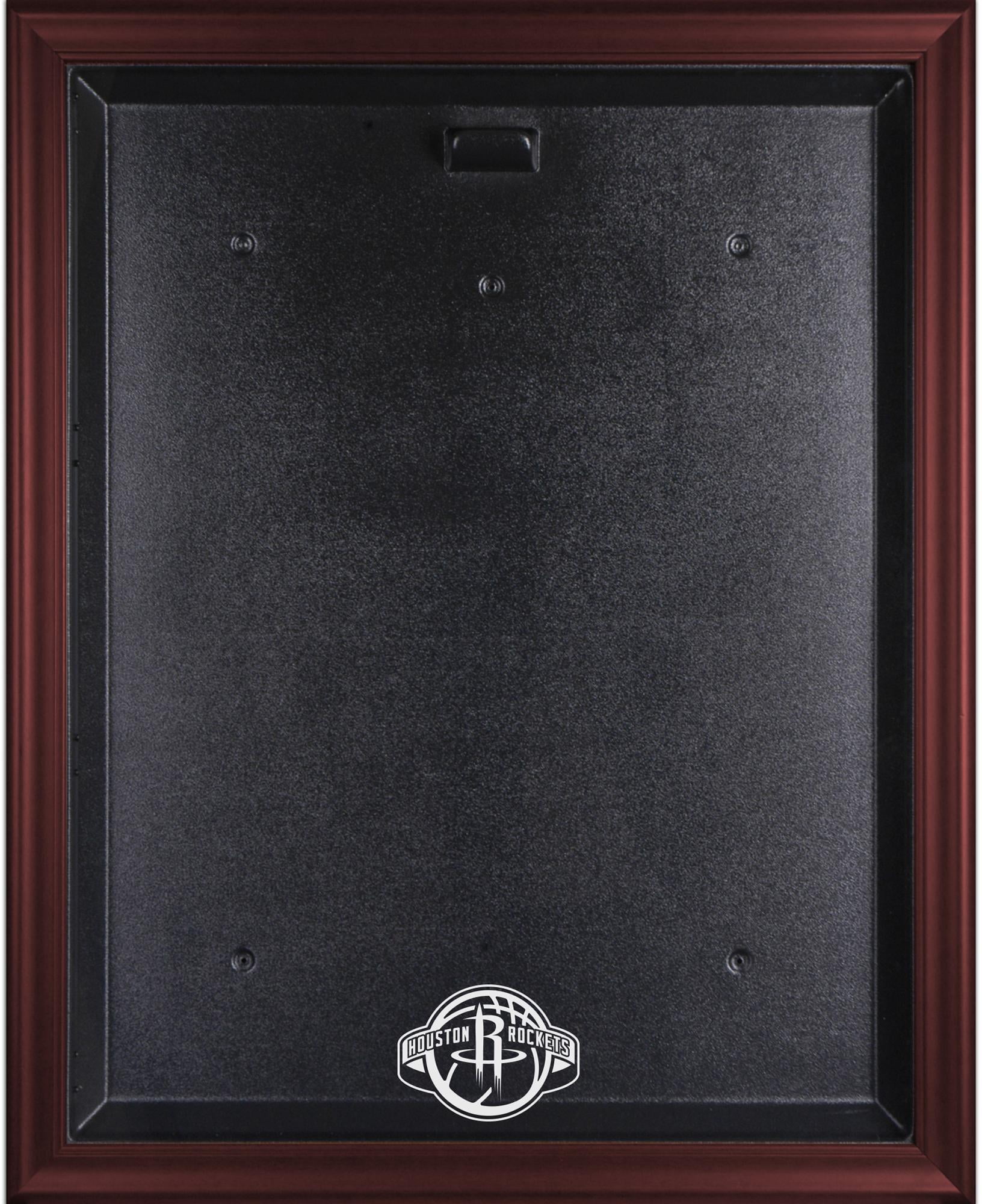Houston Rockets Mahogany Framed (2019-Present) Team Logo Jersey Display Case