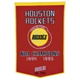 thumbnail image 1 of Houston Rockets Red 24" x 38" Dynasty Felt Banner, 1 of 3