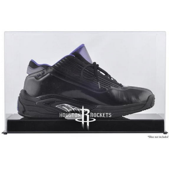 Houston Rockets Team Logo Basketball Shoe Display Case