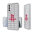 thumbnail image 1 of Houston Rockets Text Backdrop Design Galaxy Clear Case, 1 of 1