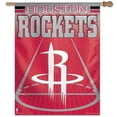 thumbnail image 1 of Houston Rockets Vertical Outdoor House Flag, 1 of 2