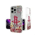 thumbnail image 1 of Houston Rockets iPhone Glitter Case with Confetti Design, 1 of 1