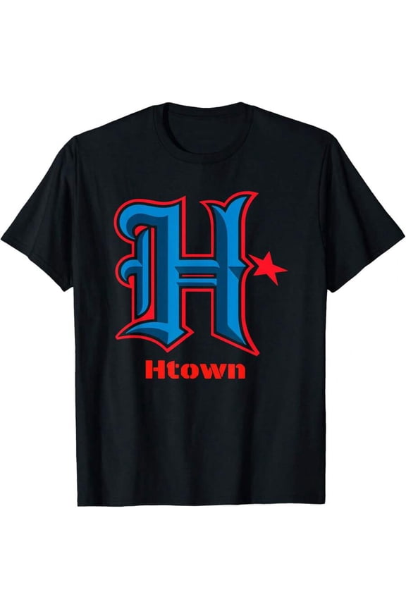 Houston Shirt H-Town The H Hustle Town Houston Texas 713 T-Shirt,220g Pure Cotton.,220g Pure Cotton.