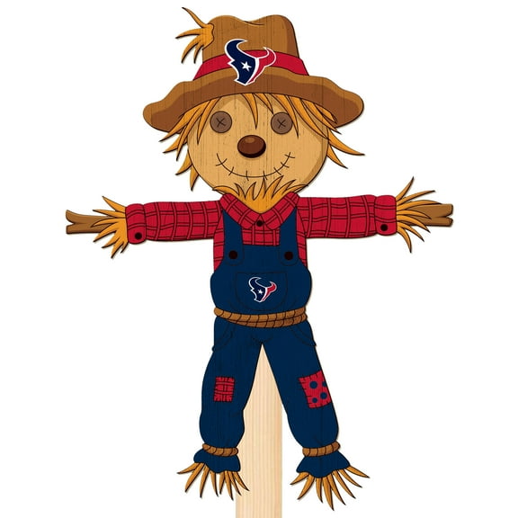 Houston Texans 12" Scarecrow Yard Stake