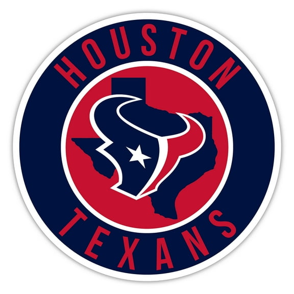 Houston Texans 15" State Circle Sign
