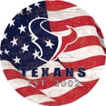 thumbnail image 1 of Houston Texans 12" Team Color Flag Sign, 1 of 1
