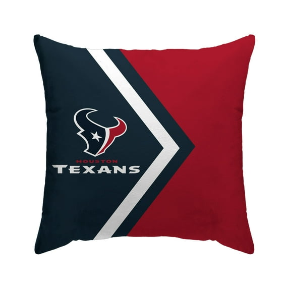 Houston Texans 16'' x 16'' Side Arrow Poly Span D-cor Pillow