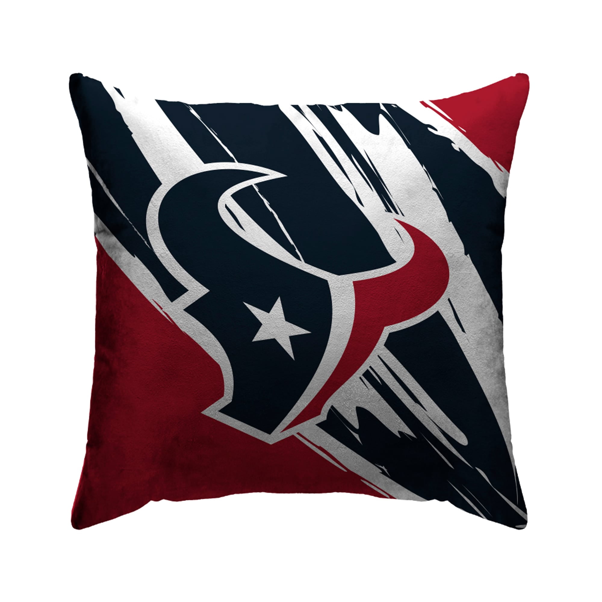 Houston Texans 18'' x 18'' Retro Jazz Poly Span D-cor Pillow