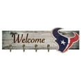 thumbnail image 1 of Houston Texans 24" x 6" Mounted Coat Hanger, 1 of 2