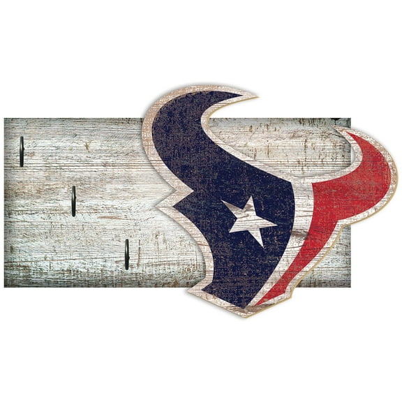 Houston Texans 6" x 12" Mounted Key Holder