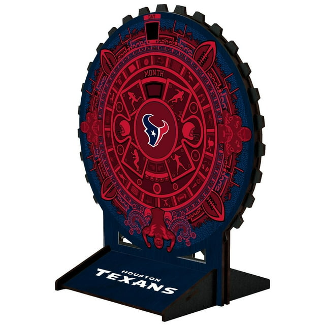 Houston Texans Aztec Circle Desk Calendar - Walmart.com