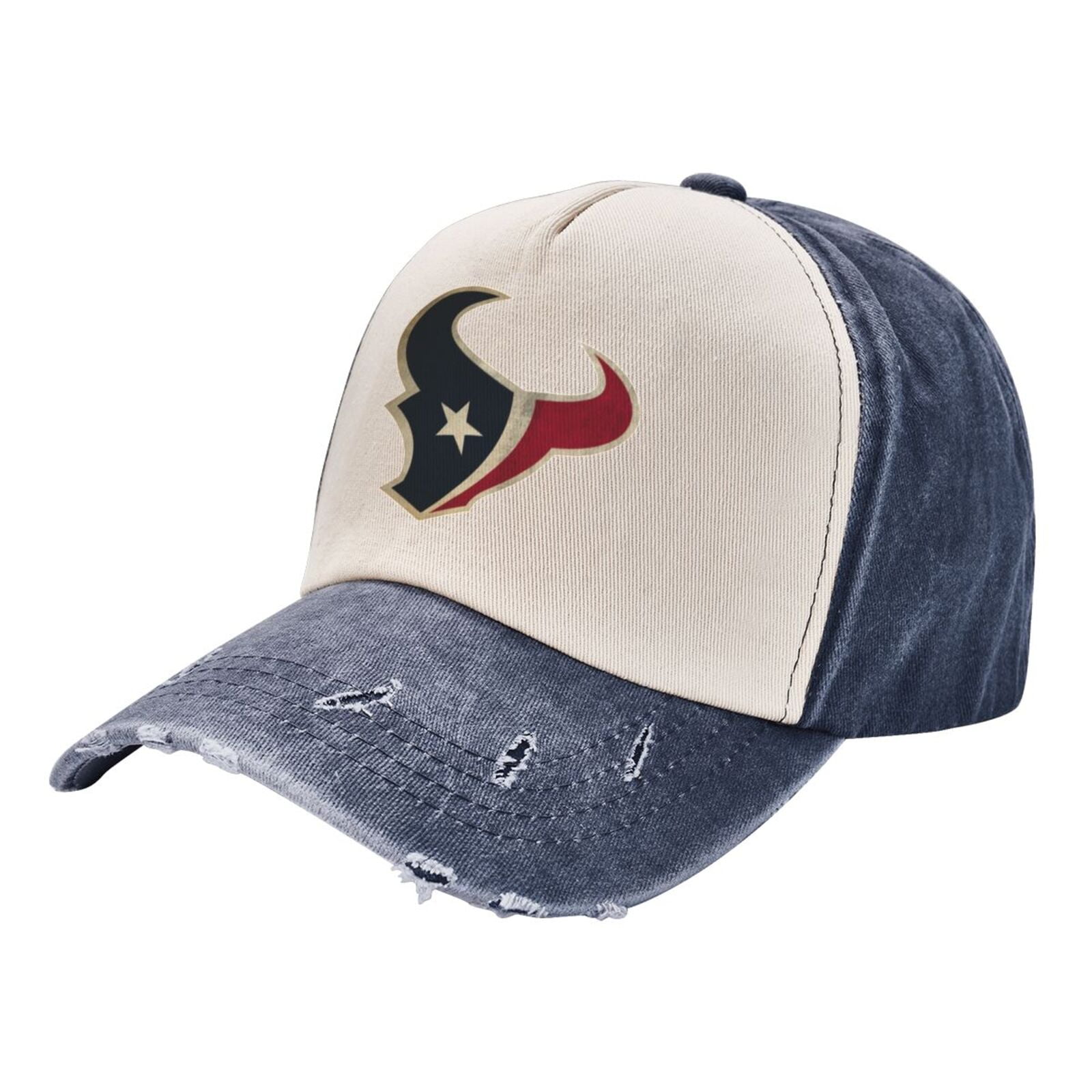 Houston-Texans Baseball Cap Adjustable Hat Sun Shade Peaked Cap ...