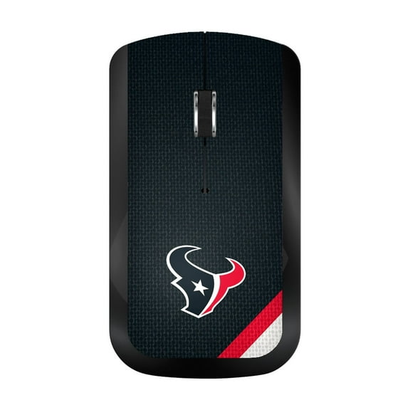 Houston Texans Diagonal Stripe Wireless Mouse