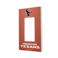 thumbnail image 1 of Houston Texans Football Design Single Rocker Light Switch Plate, 1 of 4