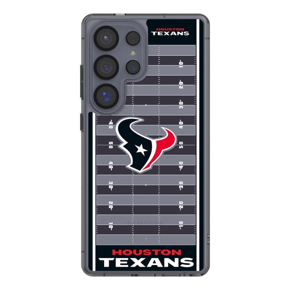Houston Texans Galaxy Clear Field Design Case