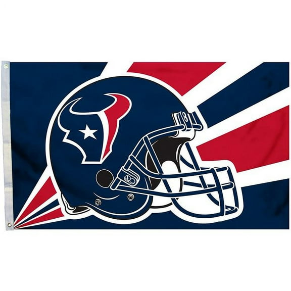 Houston Texans Helmet NFL Series Flag Size 3-by-5 Foot polyester Flag