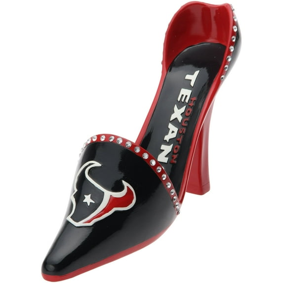 Houston Football Texan's High Heel Shoe Wine Bottle Holder