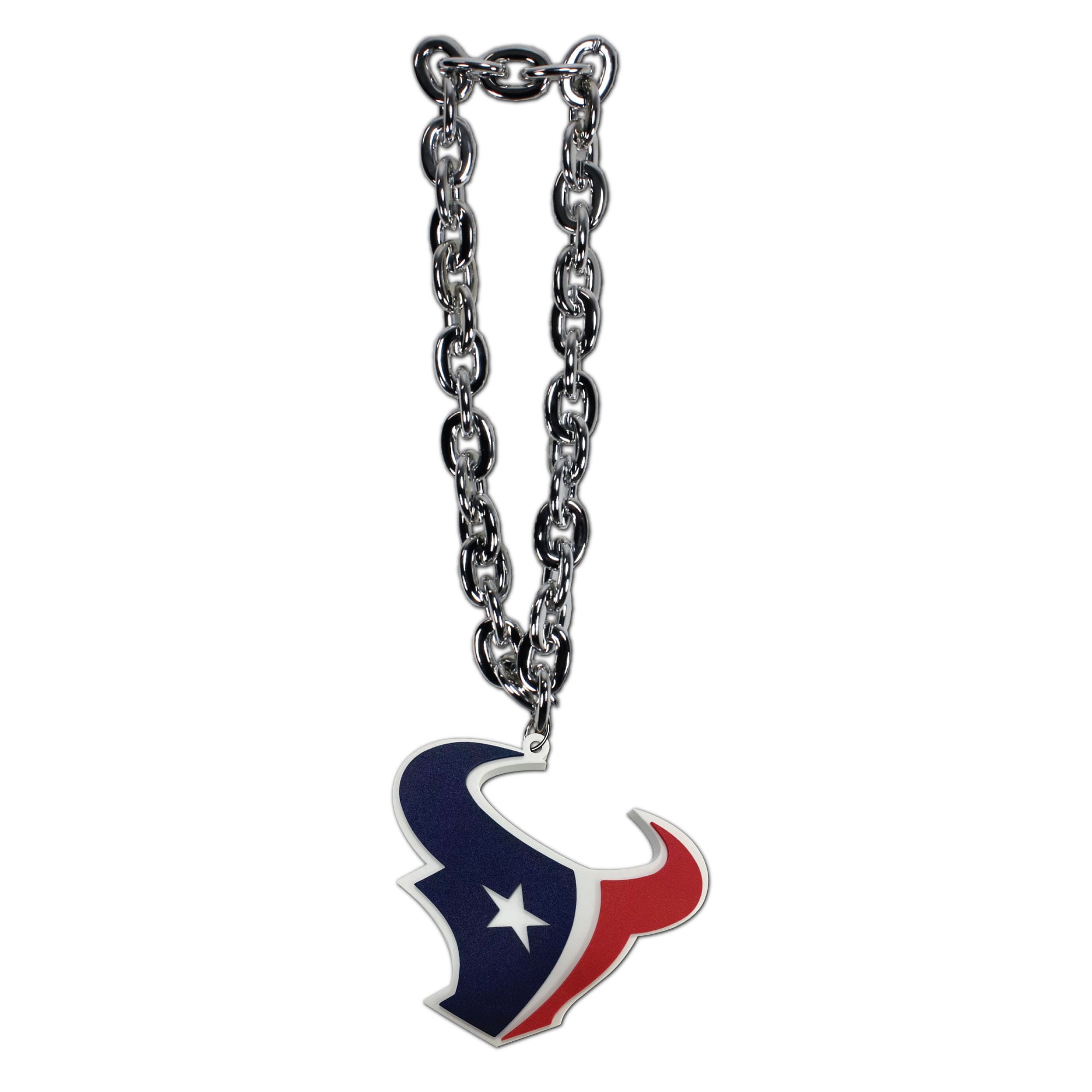 Houston Texans Oversized Superfan Chain Necklace