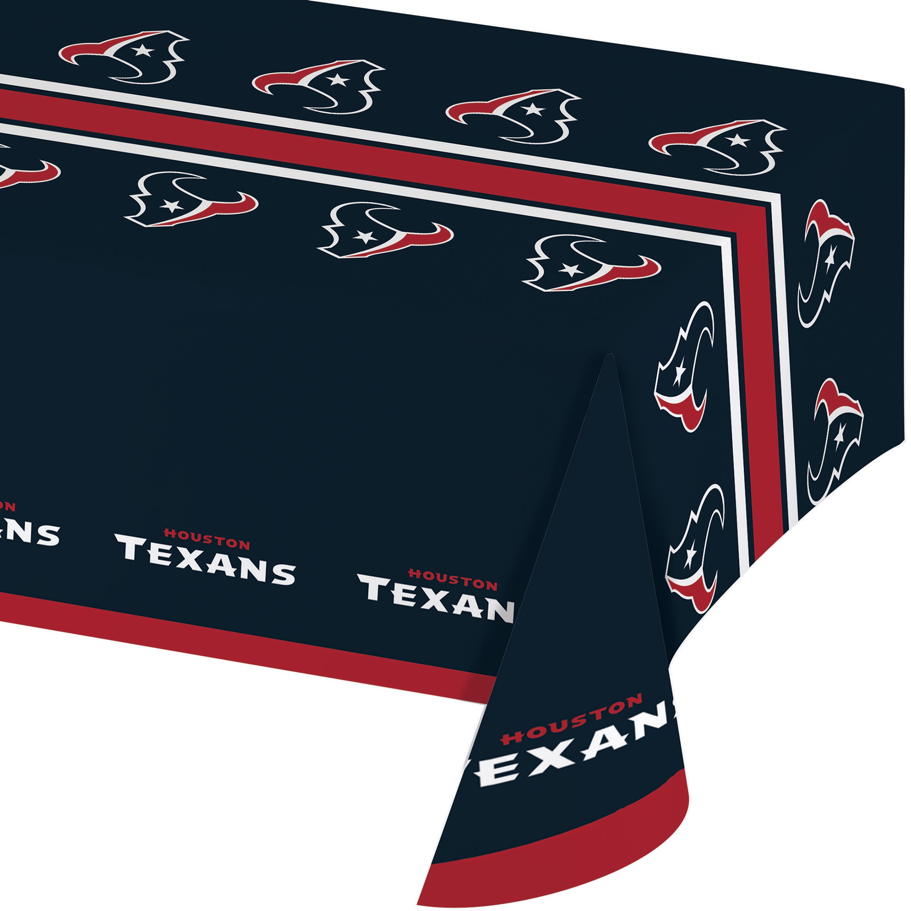 Houston Texans Plastic Tablecloths, 3 Count
