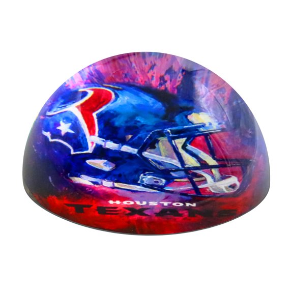 Houston Texans Team Pride Dome Paper Weight