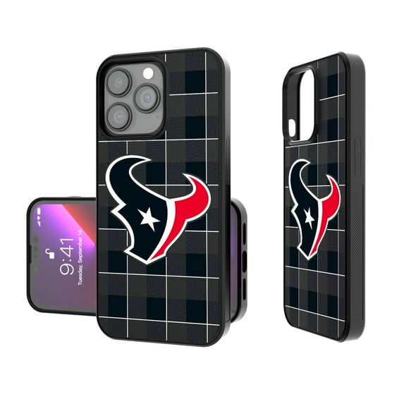 Houston Texans iPhone Plaid Design Bump Case