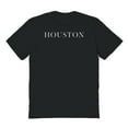 thumbnail image 1 of Houston Texas Graphic Black Men's Cotton T-Shirt, 1 of 1