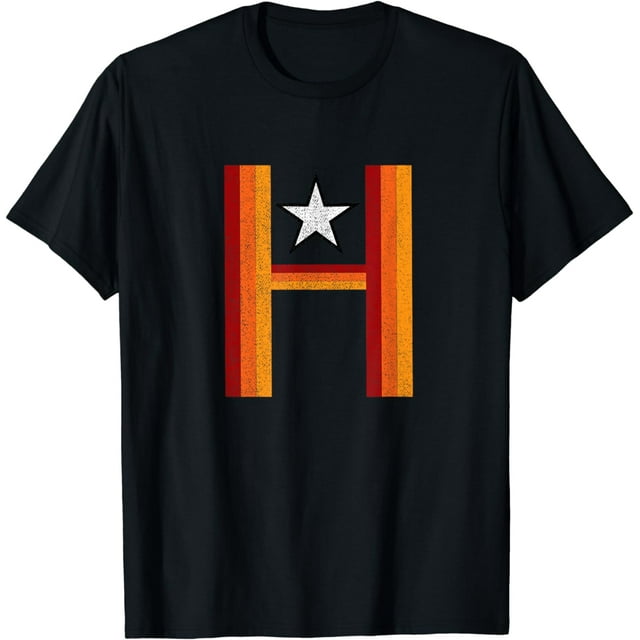 Houston Texas Houston Strong Vintage Stripes T-Shirt - Walmart.com