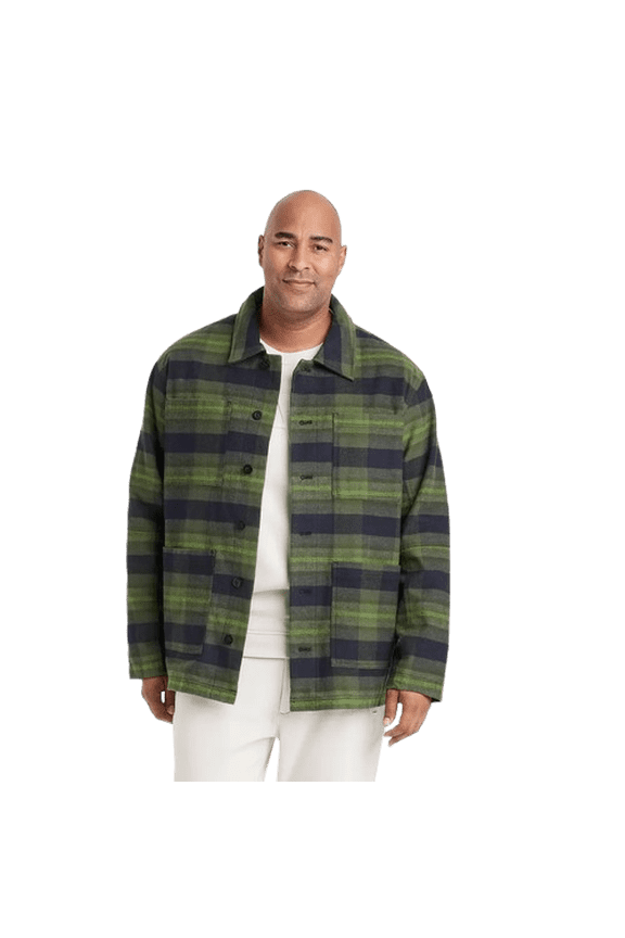 Adult Utility Shacket - (Green, Large)