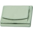 thumbnail image 1 of Houtangduty Mini Wallet,Houtndguter Genuine Leather RFID Blocking Card Holder Organizer Pocket Mini Wallet Compact Unisex (Light Green), 1 of 10